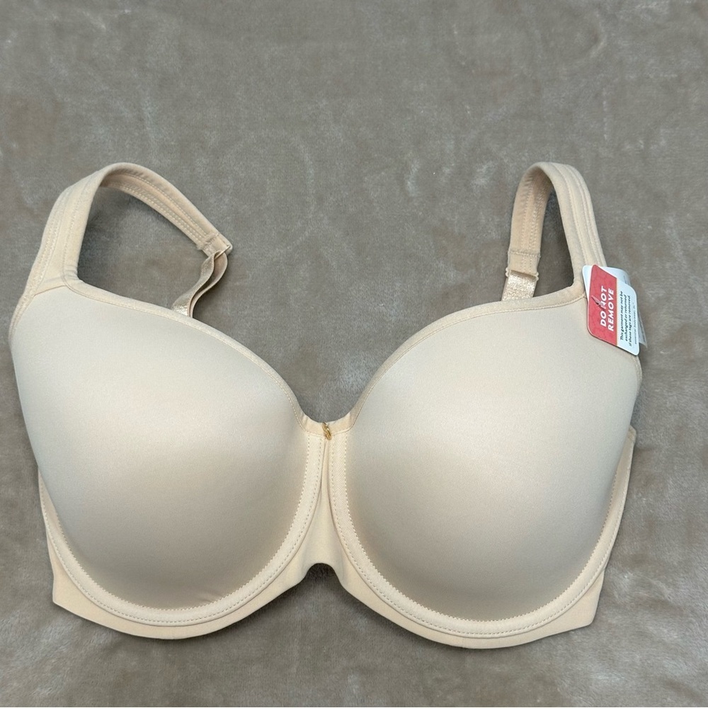 Essential Bodywear Abbie Everyday T-Shirt Bra Buff Beige #6111 Size 32G